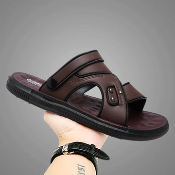 Xajzpa Slippers for Men Summer Comfortable Breathable Casual Soft Men's Sandals Fashionable and Versatile Beach Shoes Mens Slippers